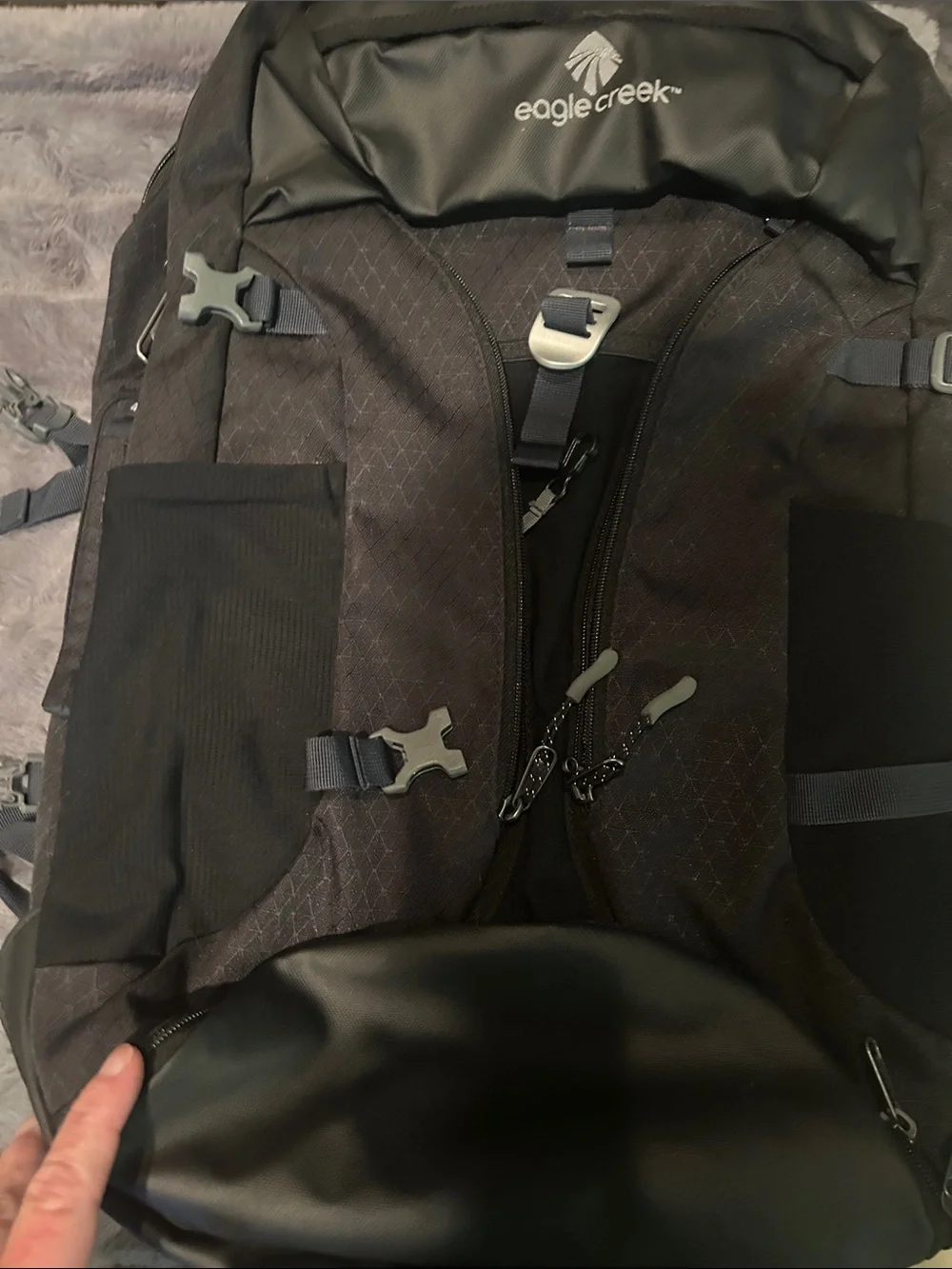 Eagle Creek Black Men's Backpack - Everyday Travel Pack VGUC